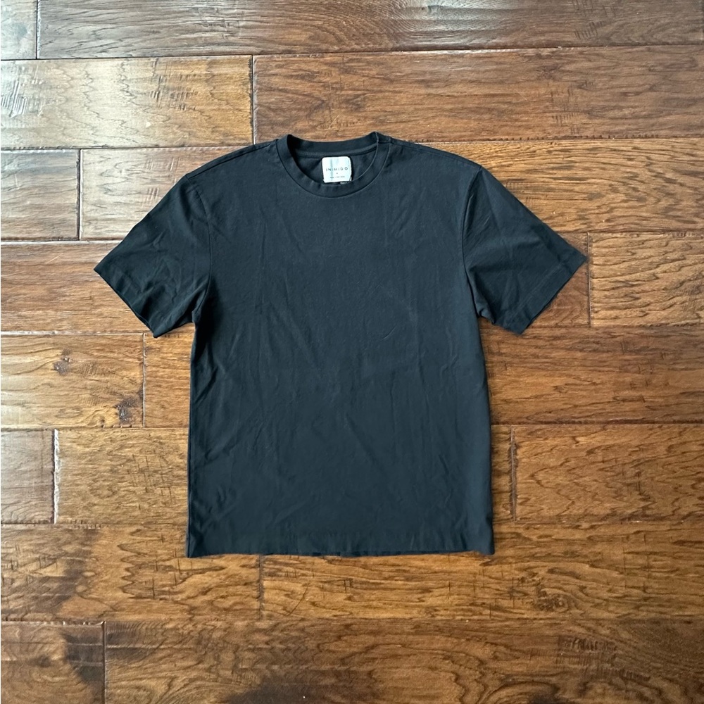 INIMIGO Classic Black Men's T-Shirt